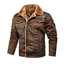 Jaqueta Masculina de Couro Bellvian